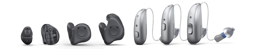 ReSound Sensia hearing aids full family lineup